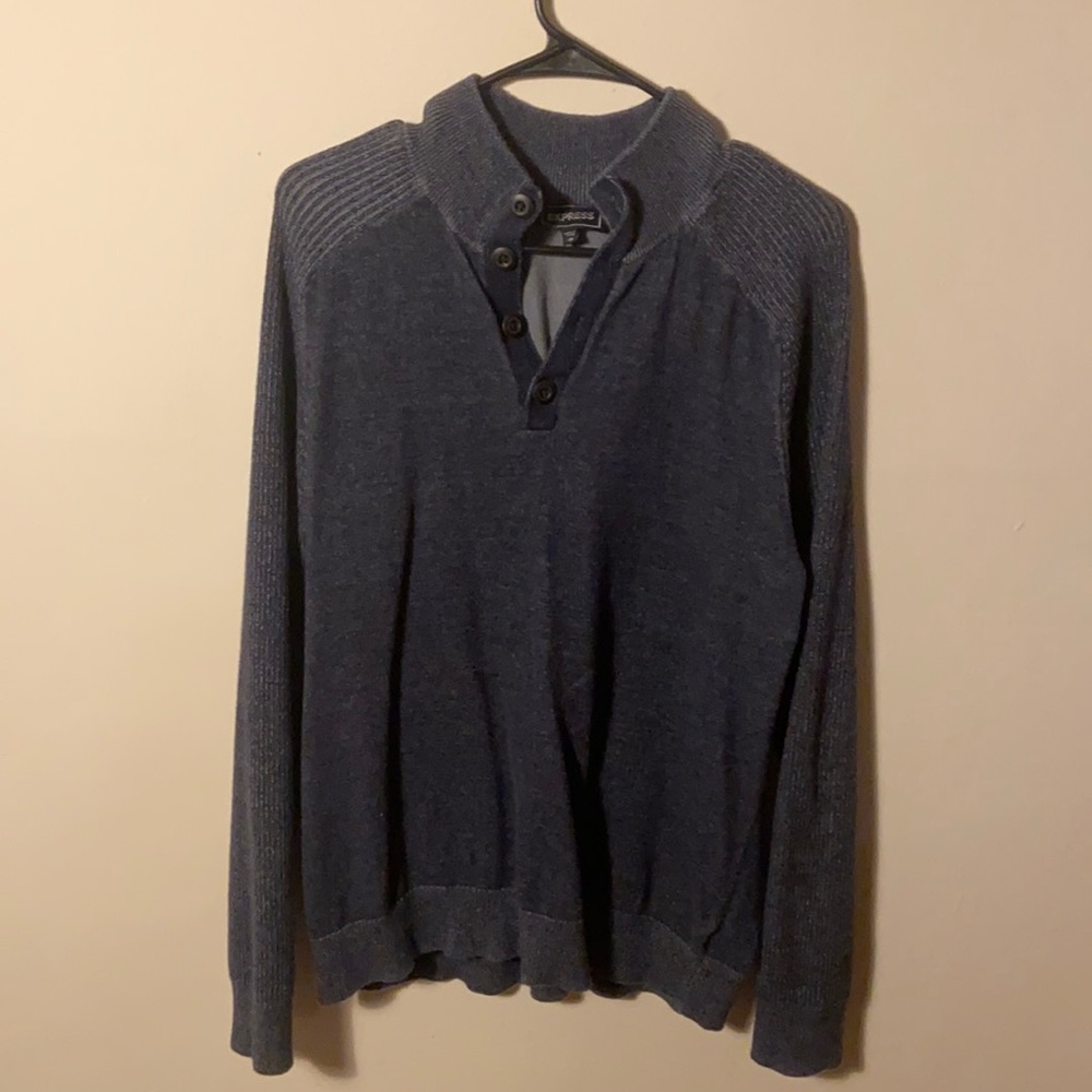 Blue Express Sweater